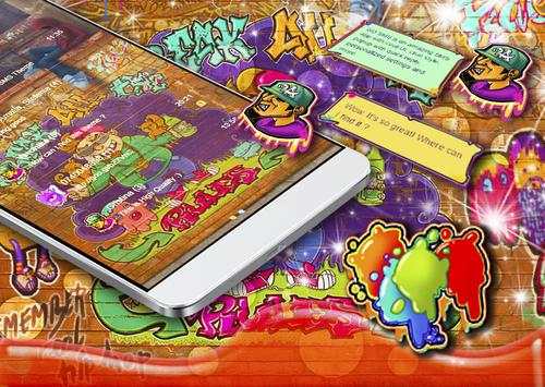 Graffiti Wall Art SMS screenshot 4