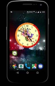 Hanuman ji clock live wallpaper screenshot 11