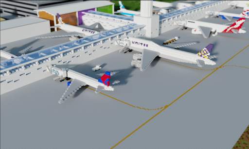Airport (with Airplanes) Mod MC Pocket Edition screenshot 3
