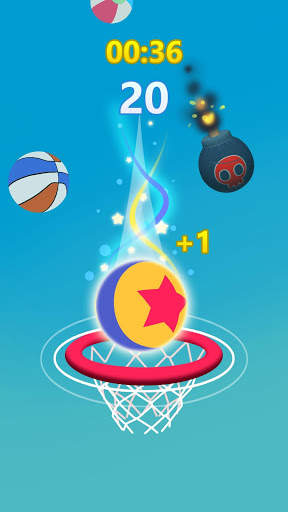 Amazing Dunk-Game bola basket paling menyenangkan! screenshot 2