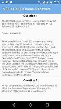 5000  GK Questions & Answers screenshot 3
