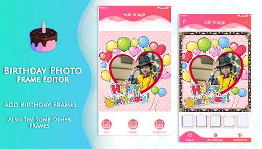 Birthday Photo Frame Editor Pro screenshot 1