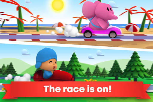 Pocoyo Racing: Kids Car Race - Fast 3D Adventure screenshot 2