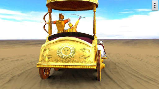 3D Krishna Arjuna Rath Live Wallpaper screenshot 4