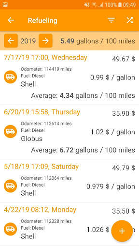 Easy Car Logbook screenshot 6