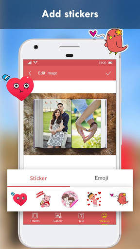 Love Couple Dual Photo Frame screenshot 5