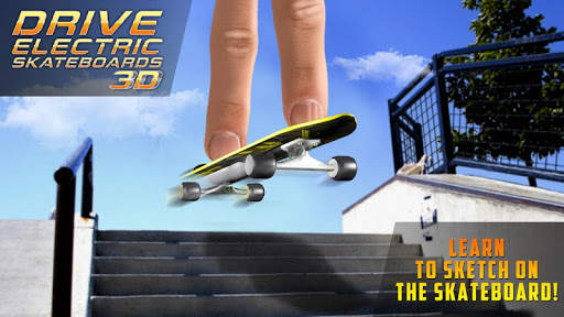 Drive Electric Skateboard 3D Simulator in City screenshot 1