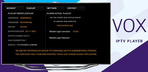 VOX IPTV Player screenshot 2