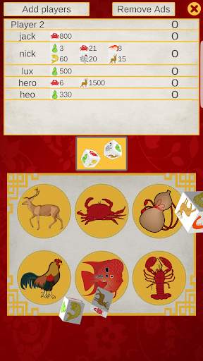 Fish Prawn Crab, 3D dice-game screenshot 3