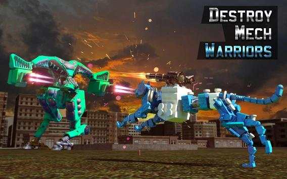 US Police Car Wild Panther Transform Robot Games screenshot 8
