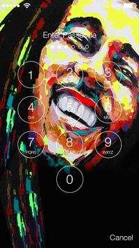 Bob Marley App Lock Screen screenshot 2