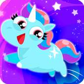 Crazy pop unicorn - slime surprise adventure logo