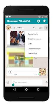 Messenger for WhatsWeb screenshot 3