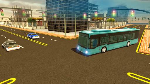 City Driving Coach Bus Simulator 2018 screenshot 4