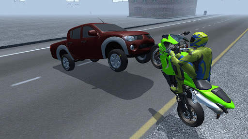Motorbike Driving Simulator 3D 3 تصوير الشاشة