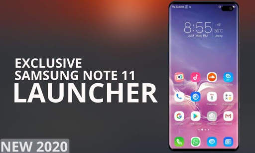 Samsung Galaxy Note 11 Themes and Launcher 2020 screenshot 5