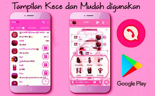 GB WA Pink Aero App screenshot 3
