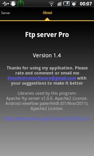 Ftp Server Pro TV screenshot 3