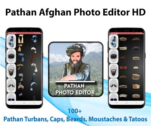 Pathan afghan photo editor HD : Turban style 2021 screenshot 1