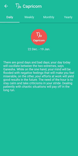 My Daily Horoscope screenshot 2