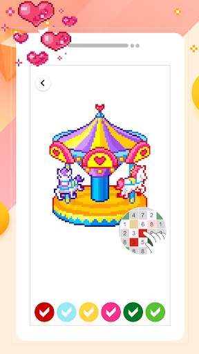 Offline Pixel Art Color By Number screenshot 4