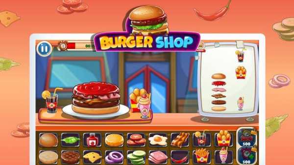 Burger Shop -  cooking game screenshot 5