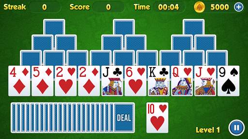 TriPeaks Solitaire Challenge screenshot 1