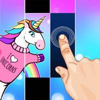 Unicorn Piano music tiles logo
