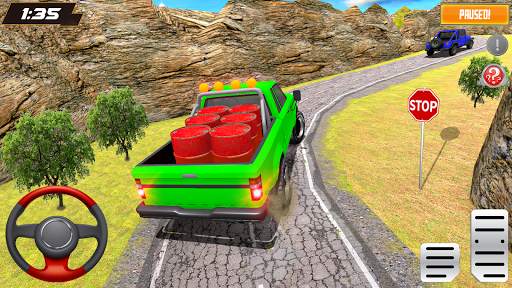 Crazy offoad Jeep Driving Games 3D-Multistory 4x4 screenshot 1