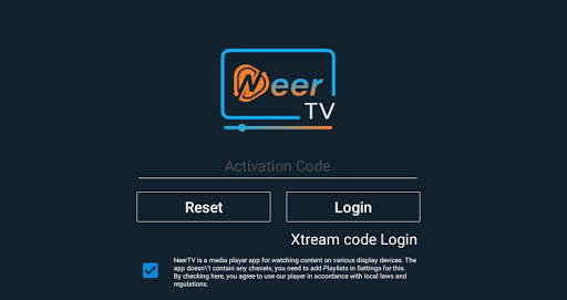 NeerTV Player 4 تصوير الشاشة