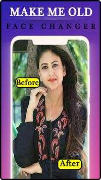 Make Me OLD - Age Face Maker 1 تصوير الشاشة