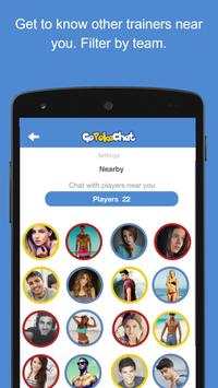 GoPokeChat Chat for Pokemon Go screenshot 2