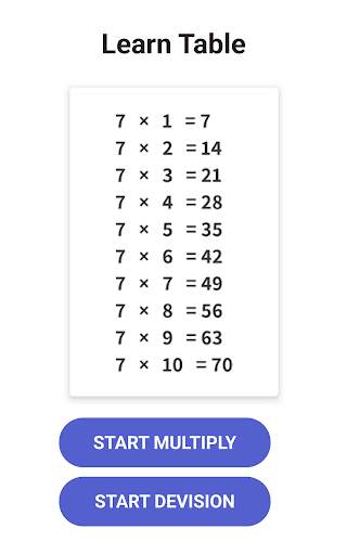 Times Table  - Learn Math screenshot 18