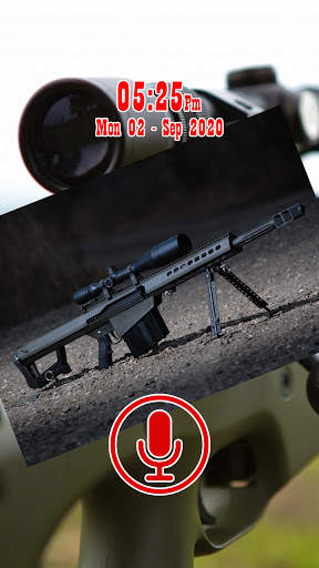 Sniper Voice Screen Lock: Sniper Unlock By Voice screenshot 7