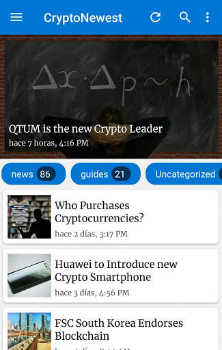 CryptoWarn - Cryptocurrency news screenshot 1