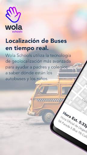 Wola Schools: monitorea la ruta escolar en directo screenshot 1