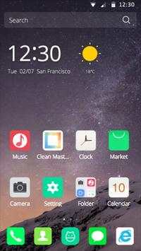 CM launcher-theme for iPhone screenshot 1