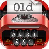 Old Typewriter Keyboard 10001010