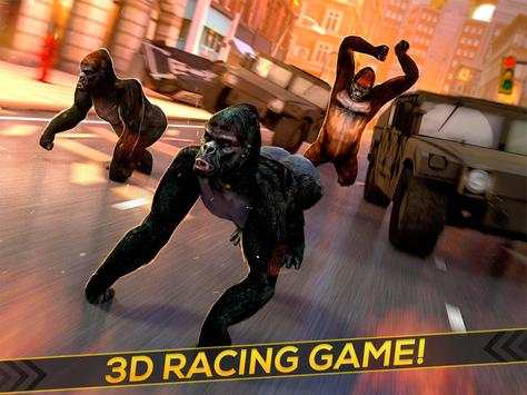 King of Monkeys 🐵 City Attack screenshot 4