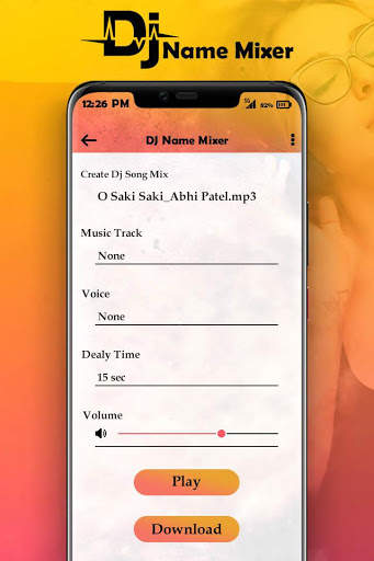 DJ Name Mixer with Music Player : Name Mix to Song screenshot 4