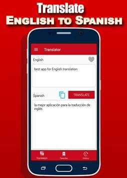 English to Spanish Translator screenshot 1