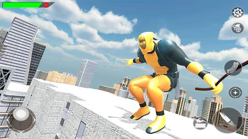 Super Rope Hero Gangster - Grand Crime City Game screenshot 1
