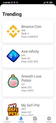 CryptoInfo - Marketcap, Portfolio, Crypto News screenshot 3