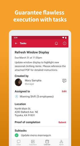 Crew Messaging and Scheduling screenshot 4