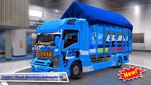 Canter - Truck Simulator Indonesia 3D screenshot 1