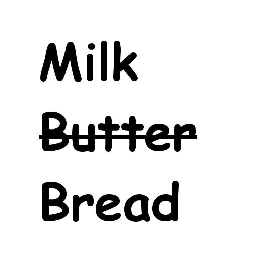 Shopping list 2.8.3