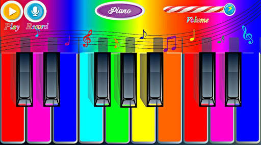 Rainbow Piano screenshot 1