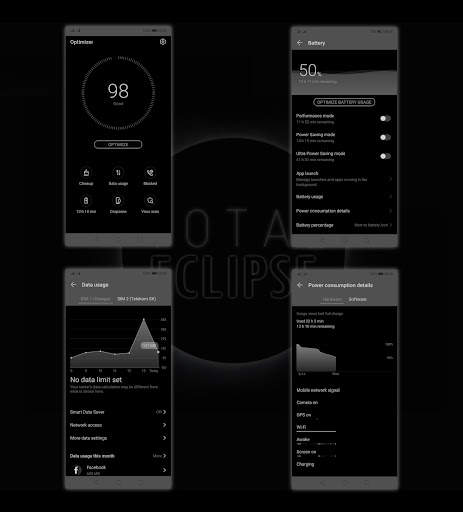 [EMUI 9.1]Total Eclipse Theme 5 تصوير الشاشة