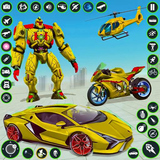 Helicopter Robot Car Game 3d 1.3.6