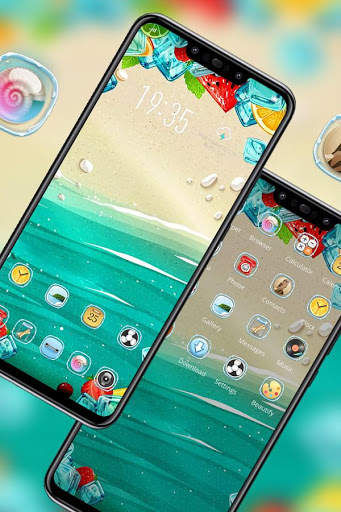 Nature theme Summer style Galaxy S8 screenshot 2